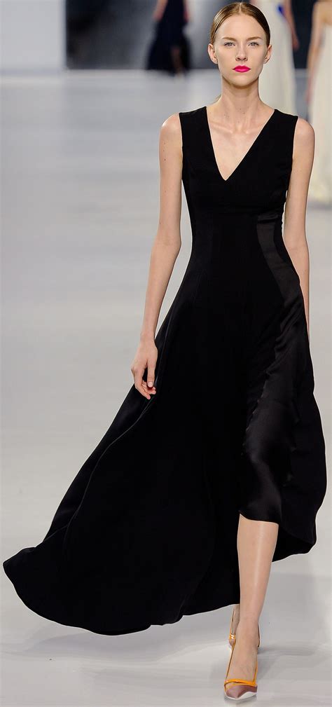 dior satin dress|Dior all black dresses.